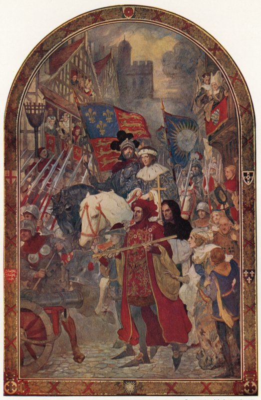 Henry VI. Barnet Savaşı, 1471 by John Henry Amshewitz