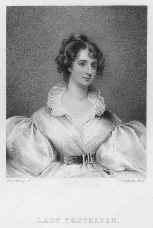 Leydi Trevelyan (gravür) by John Hoppner