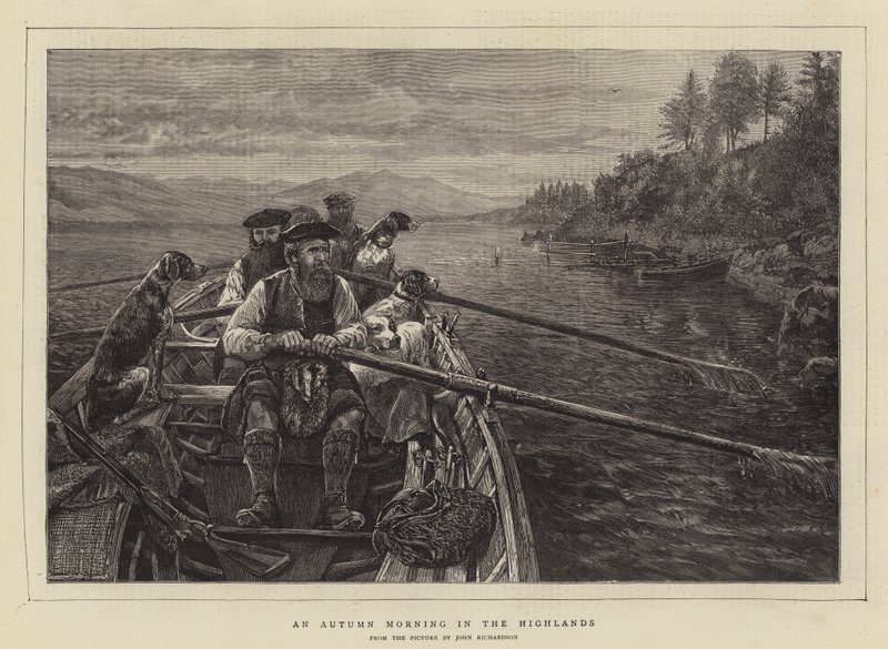 Yaylalarda Bir Sonbahar Sabahı by John Isaac Richardson