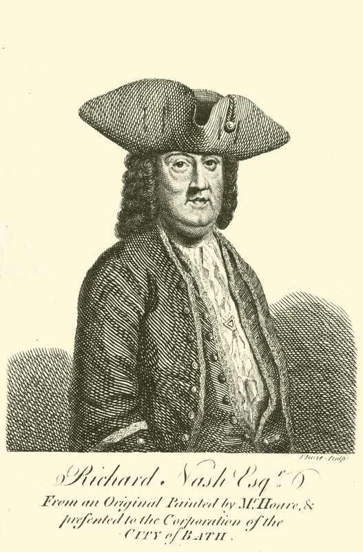 Beau Nash olarak bilinen Richard Nash, Galli züppe, kumarbaz ve Bath