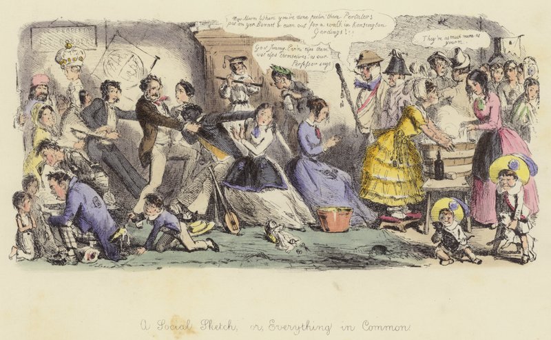 Sosyal Bir Eskiz veya Ortak Her Şey by John Leech