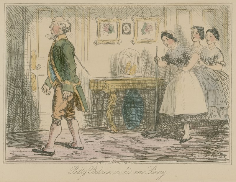 Billy Balsam yeni görünümünde by John Leech