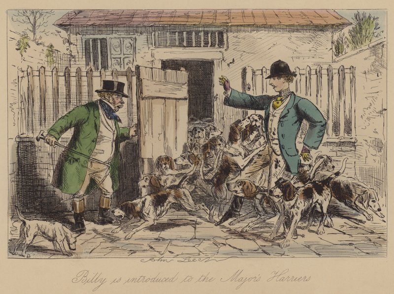 Billy, Belediye Başkanları Harriers ile tanıştırıldı by John Leech