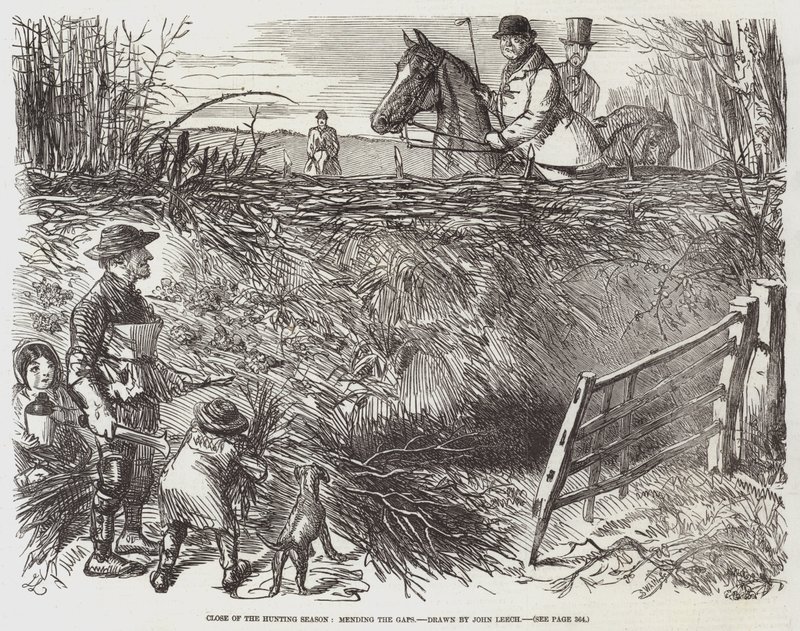 Av Sezonunun Kapanışı, Boşlukların Giderilmesi by John Leech