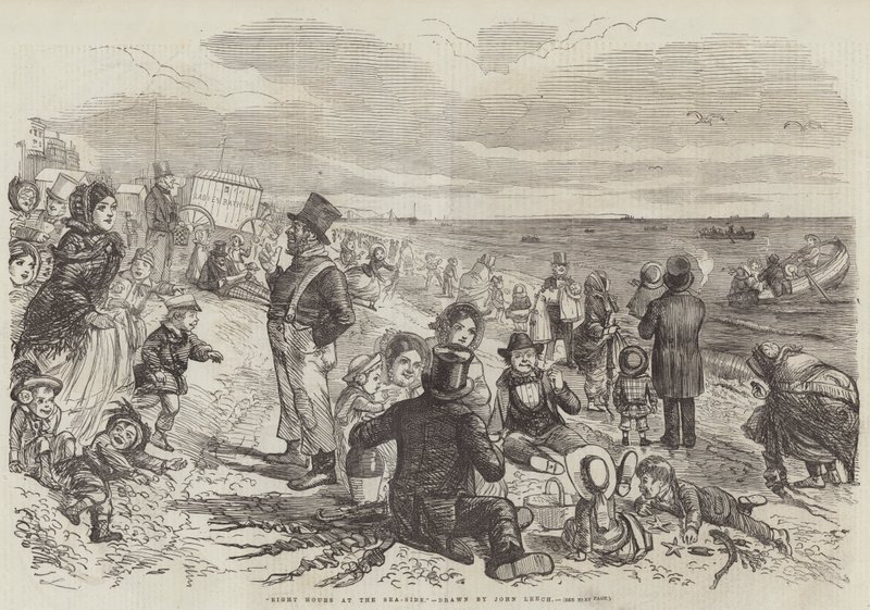 Deniz Kenarında Sekiz Saat by John Leech