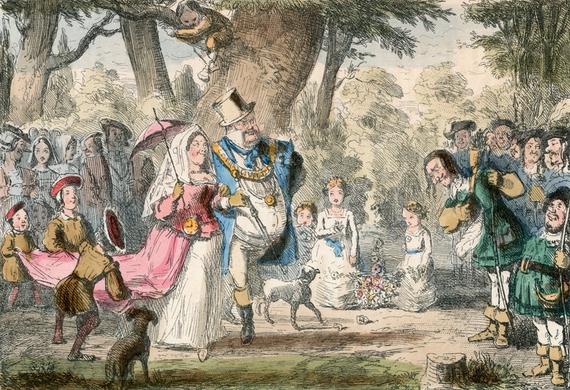 Henry VIII ve Kraliçesi 