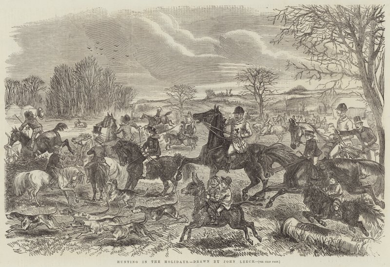 Tatillerde Avlanmak by John Leech