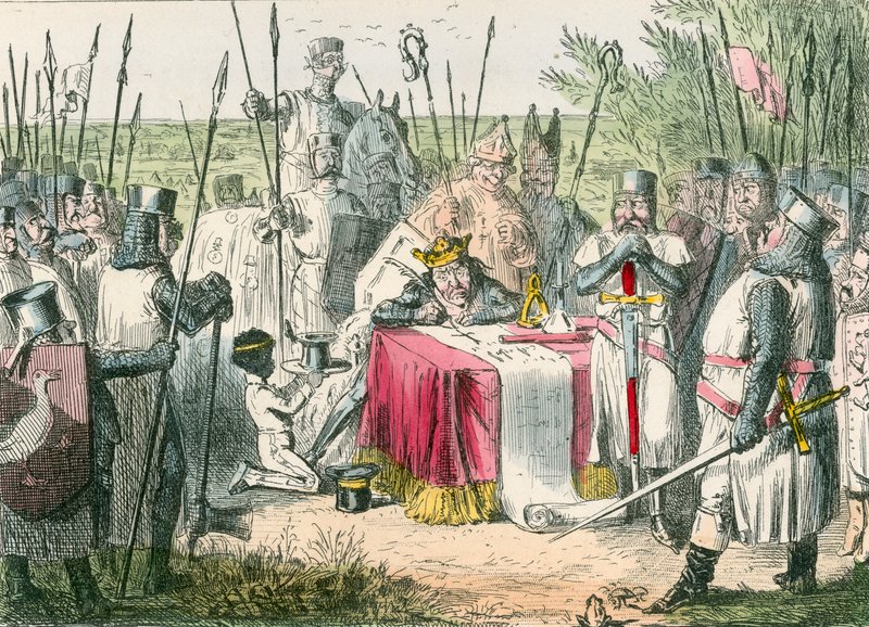 Kral John, Magna Charta