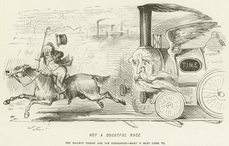 Not a Doubtful Race  by John Leech