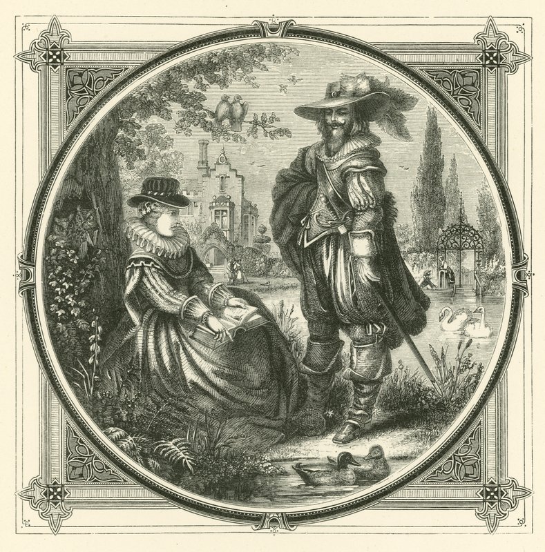 Kuş tüyü birbirine akın edecek (gravür) by John Leighton