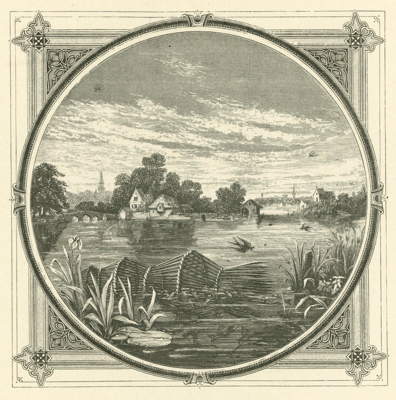 Her biri kendi kaderine üzülüyor (gravür) by John Leighton