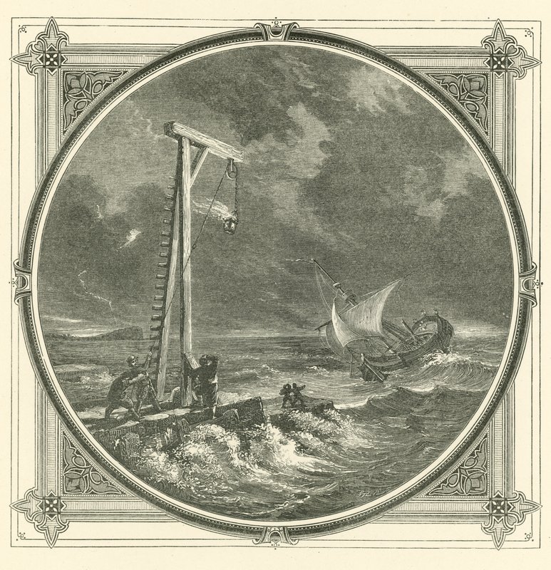Işığınız erkeklerden önce parlasın (gravür) by John Leighton