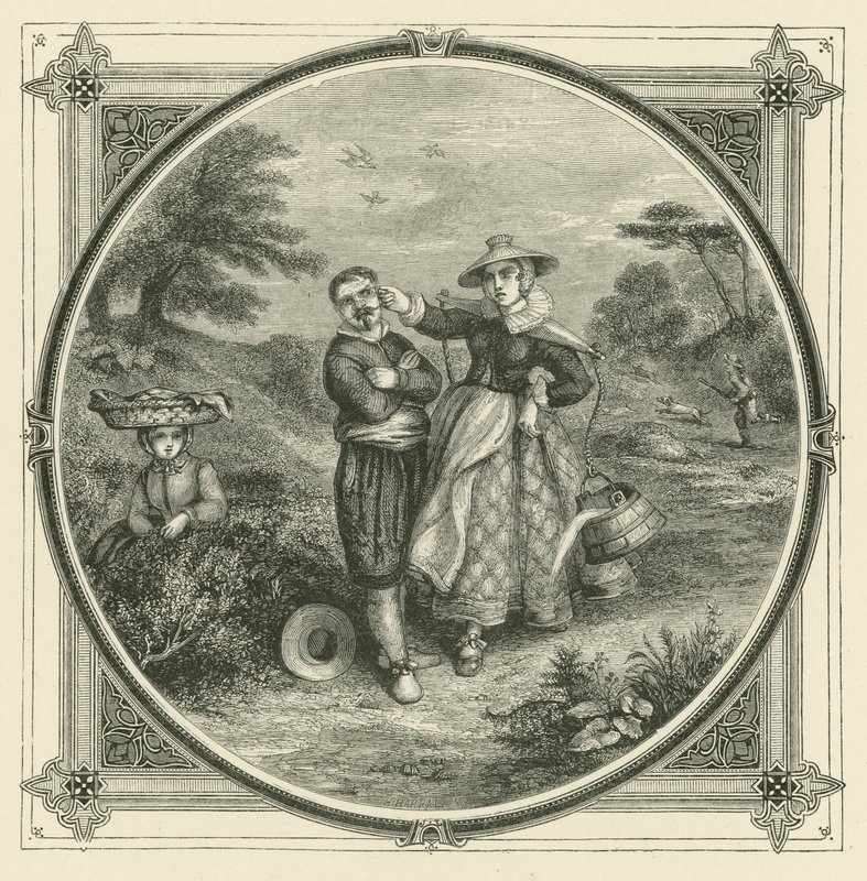 Kimse aynı anda thetis ve galateayı sevemez (gravür) by John Leighton