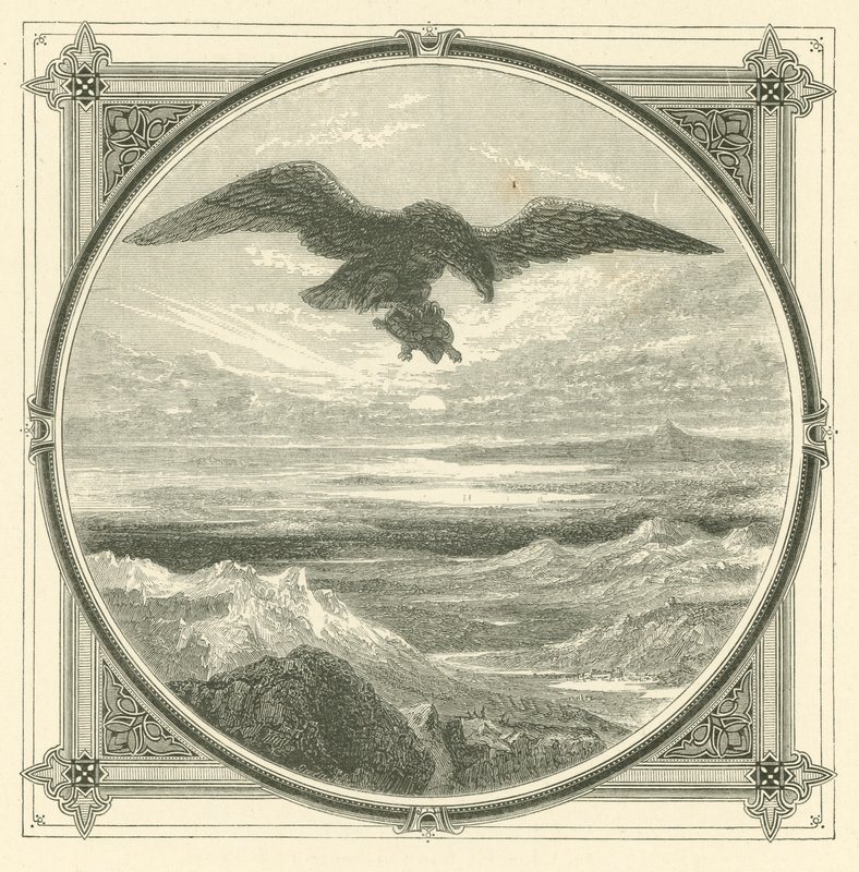Yükseliş ne kadar yüksek olursa düşüş o kadar büyük olur (gravür) by John Leighton