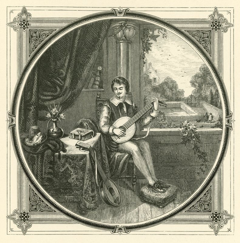 Kim aşkı hissetmedi (gravür) by John Leighton