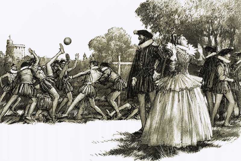 Kraliçe I. Elizabeth bu vahşi spordan dehşete düşmüştü. by John Millar Watt