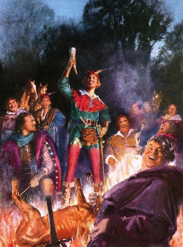 Robin Hood ve Neşeli Adamları by John Millar Watt
