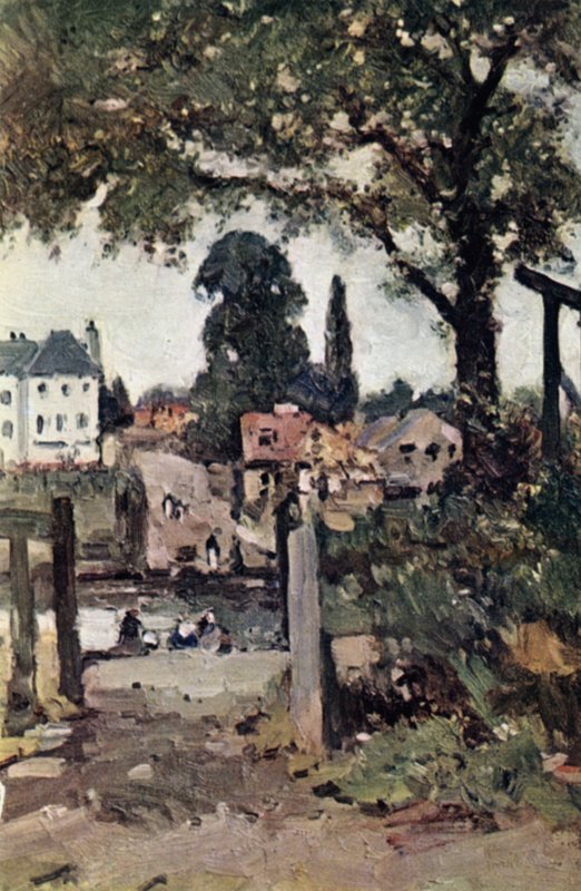 Twickenham Feribotu (renkli taş) by John Muirhead