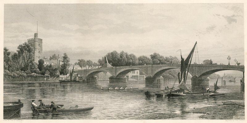 Putney Köprüsü, Londra by John O