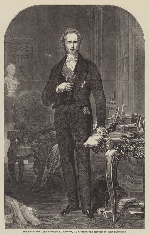Çok Sayın Lord Vikont Palmerston, GCB by John Partridge