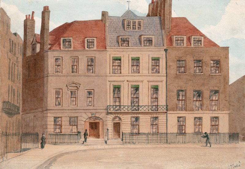 Red Lion Meydanı, Holborn, Londra. 22, 23 ve 24 numara by John Phillipp Emslie