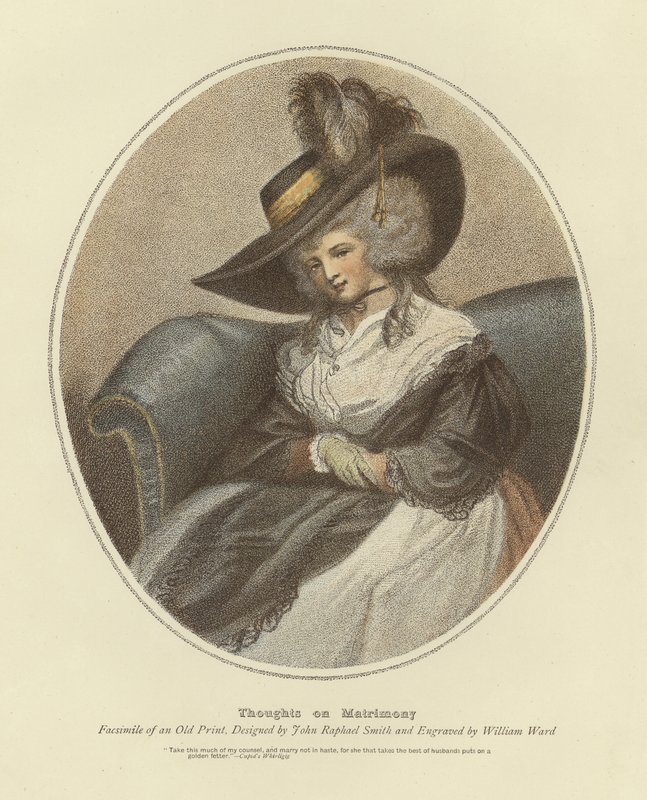 Thoughts on matrimony  by John Raphael Smith