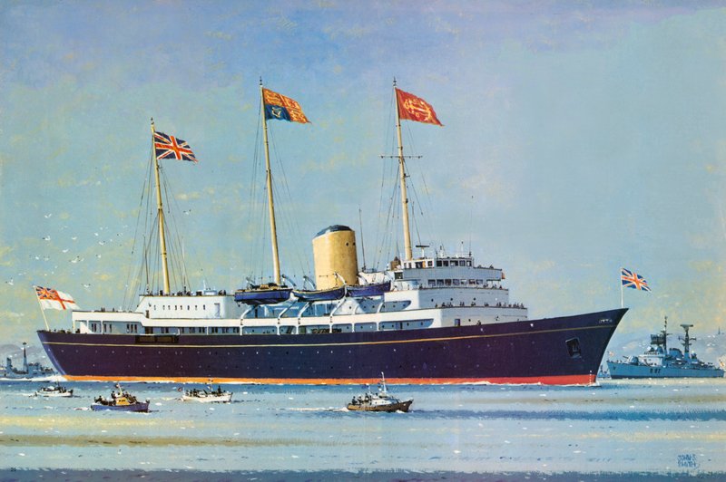 Britannia, Kraliçe Elizabeth II ve Prens Philip