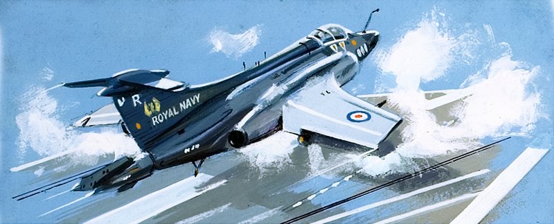 Buccaneer 52 avcı uçağı by John S. Smith
