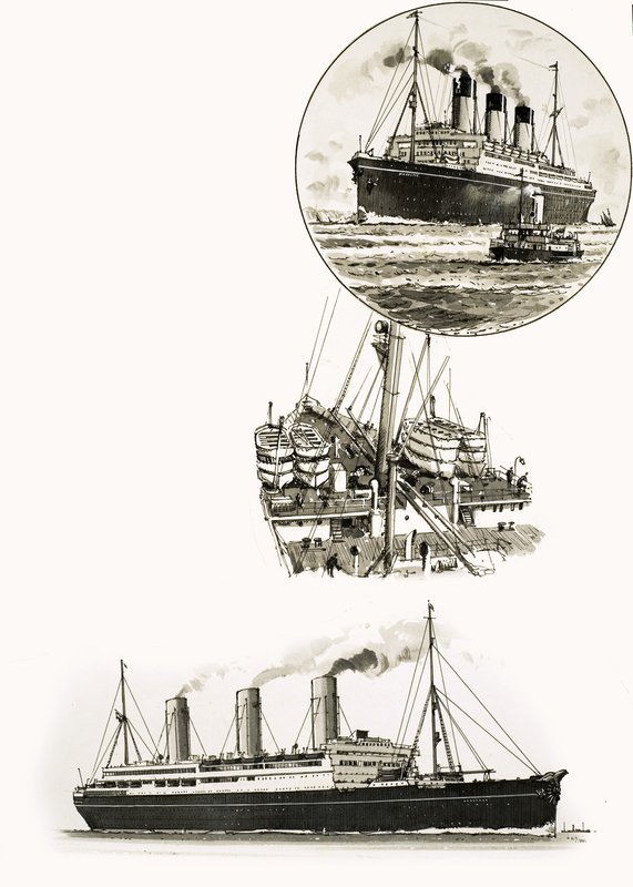 Büyük Vapurlar: Alman Devleri by John S. Smith