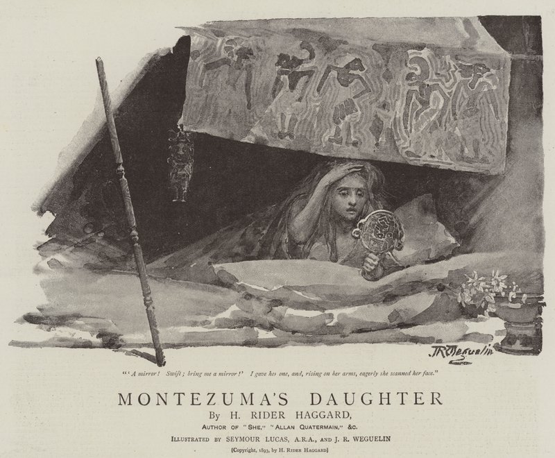 Montezuma'nın kızı by John Seymour Lucas