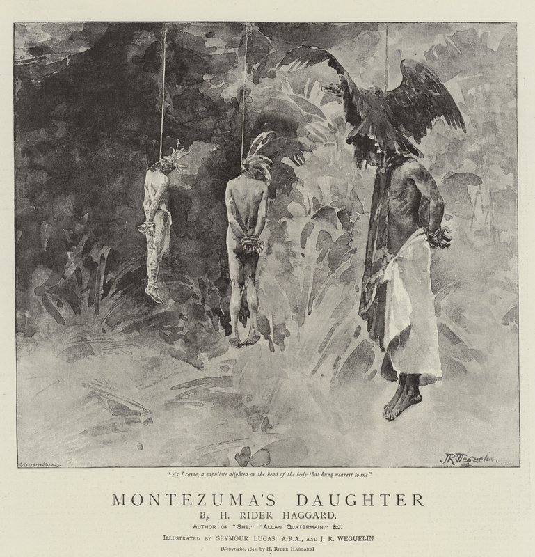 Montezuma'nın kızı by John Seymour Lucas