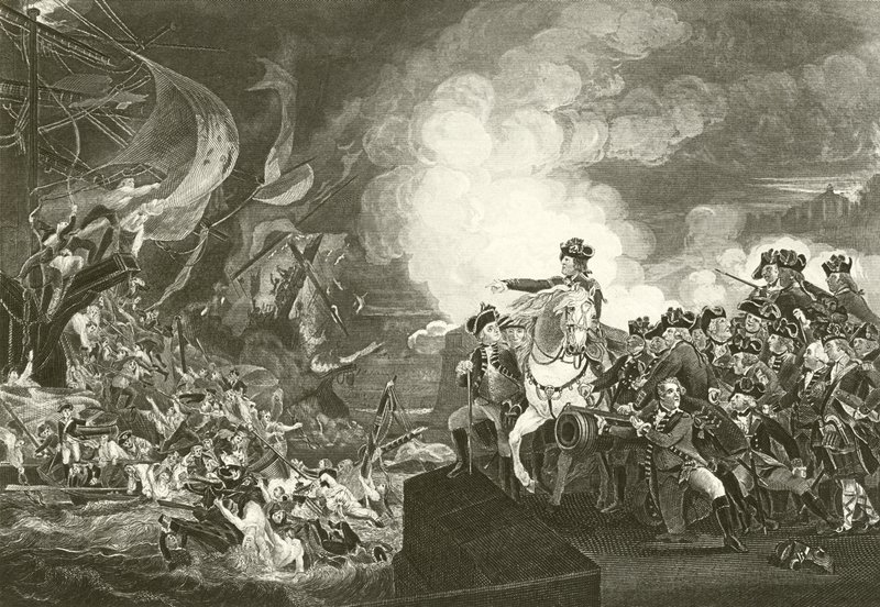 Cebelitarık kuşatması by John Singleton Copley