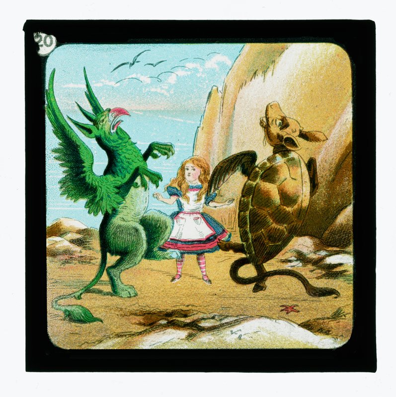 Alice Harikalar Diyarında, Renkli Fener Slaytları by John Tenniel