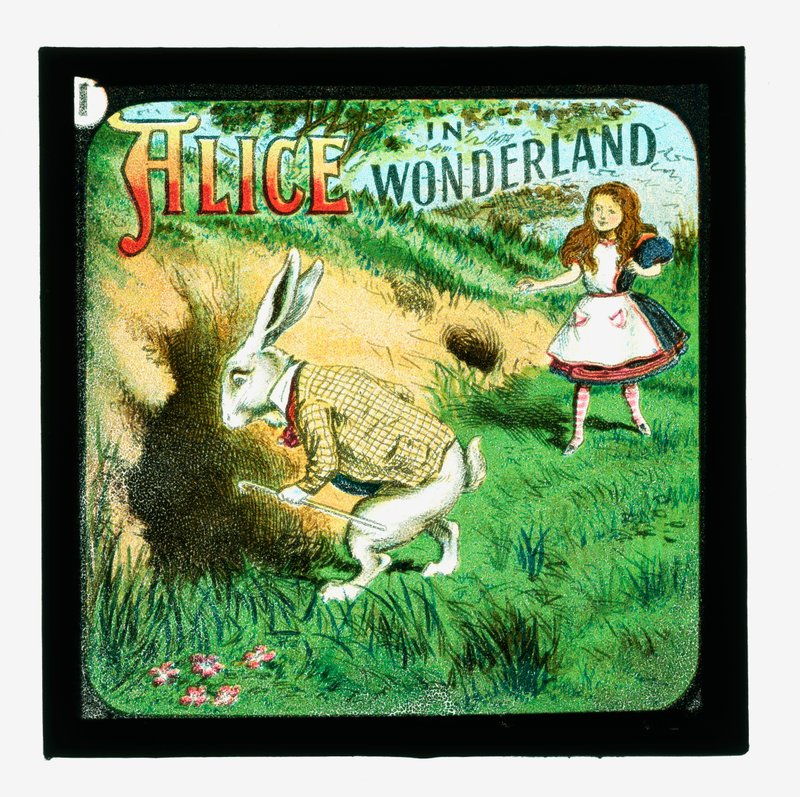 Alice Harikalar Diyarında, Renkli Fener Slaytları by John Tenniel