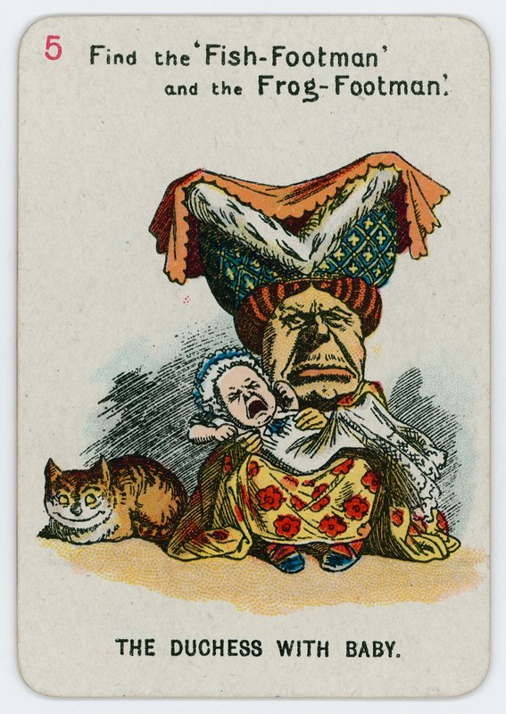 Bebekli Düşes by John Tenniel