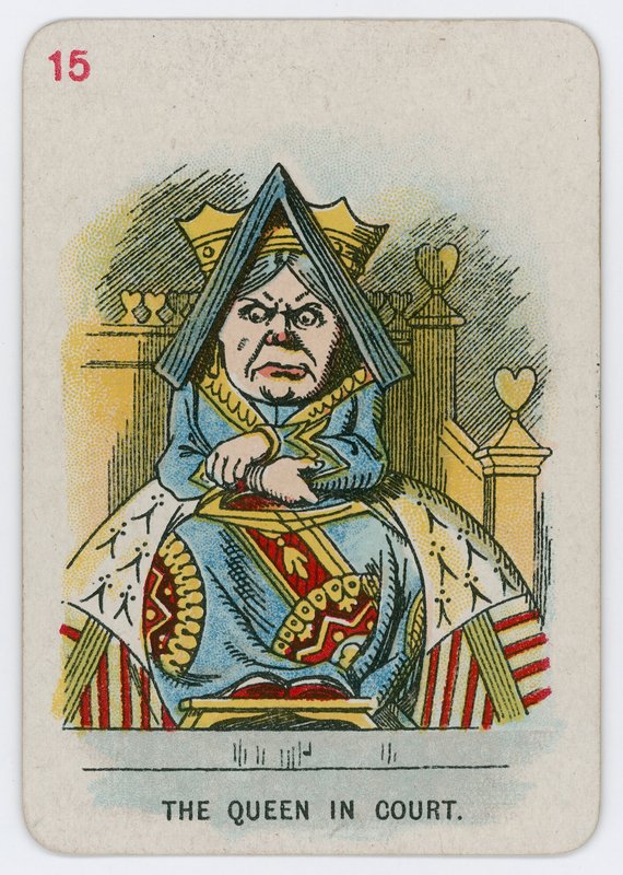 Kraliçe Mahkemede by John Tenniel
