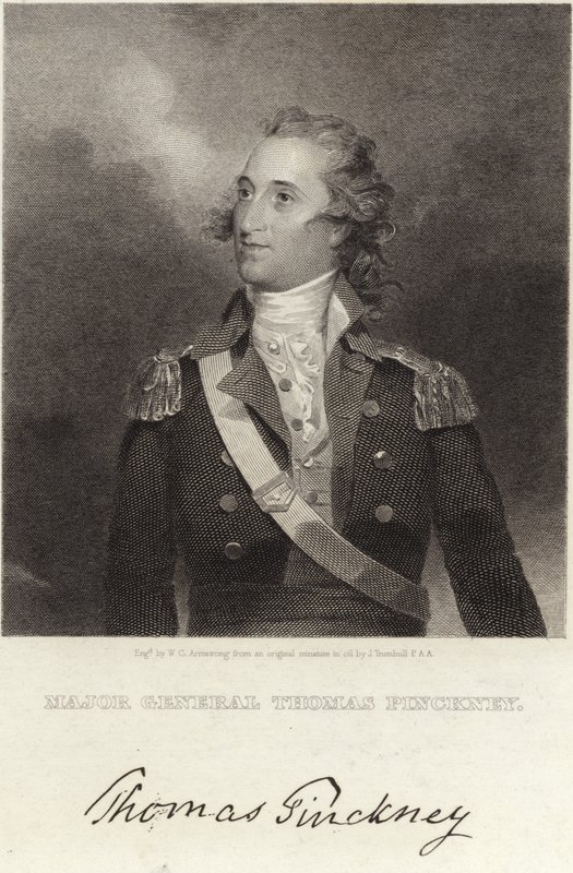 ಮೇಜರ್ ಜನರಲ್ ಥಾಮಸ್ ಪಿಂಕ್ನಿ ಟರ್ಕ್ by John Trumbull