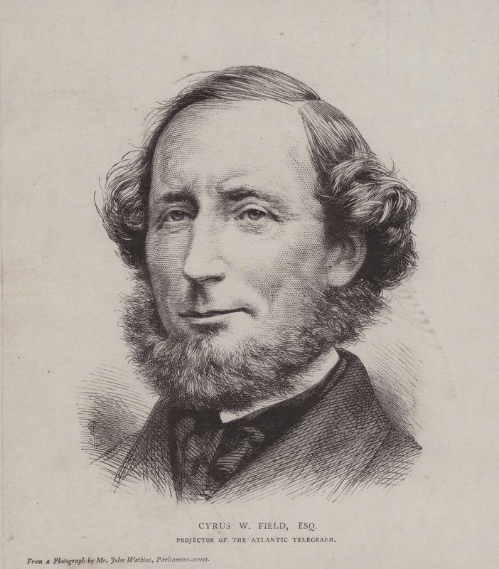 Cyrus West Field, 1858