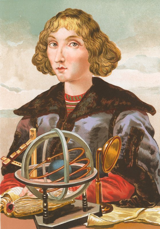 Nicolaus Copernicus by Josep or Jose Planella Coromina