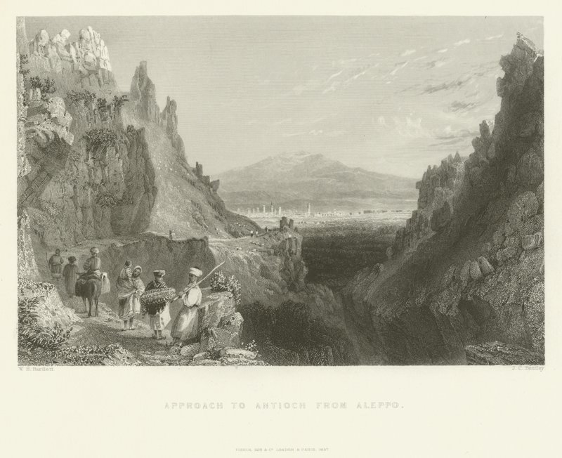 Halep'ten Antakya'ya Yaklaşım, 1837 by Joseph Clayton Bentley