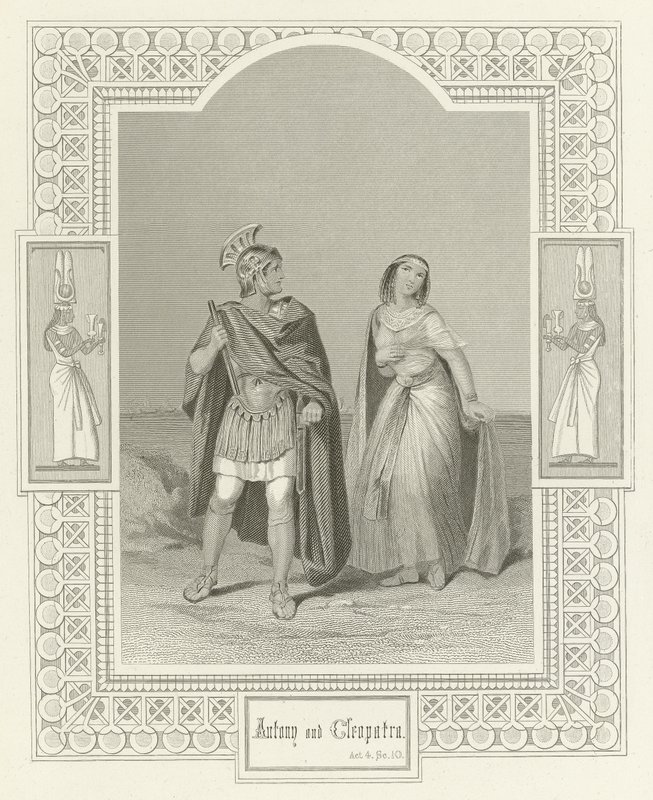 Antony and Cleopatra, Act IV, Scene X  by Joseph Kenny Meadows