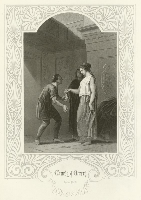 Hatalar Komedisi, IV. Perde, II. Sahne by Joseph Kenny Meadows