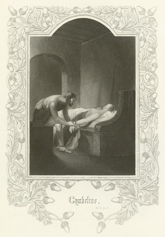 Cymbeline, Act II, Scene II  by Joseph Kenny Meadows