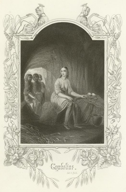 Cymbeline, Perde III, Sahne VI by Joseph Kenny Meadows