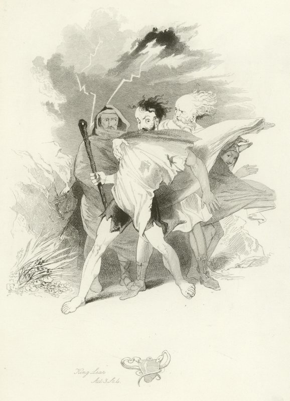 Kral II. Charles (1630-85) ve Nell Gwynne (1650-87) by Joseph Kenny Meadows
