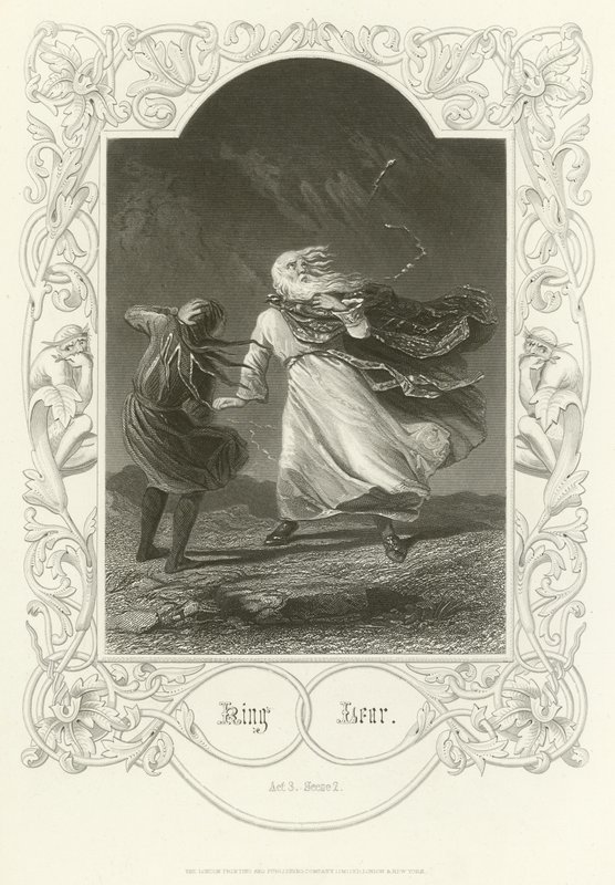 King Lear, Act III, Scene II  by Joseph Kenny Meadows