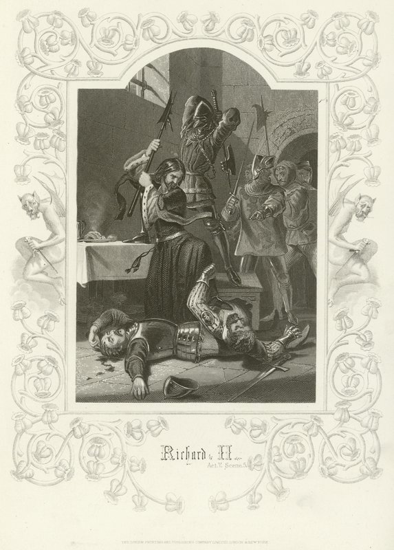 Richard II, Perde V, Sahne V by Joseph Kenny Meadows