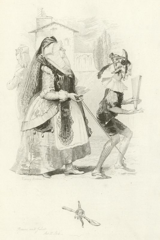 Romeo ve Juliet by Joseph Kenny Meadows