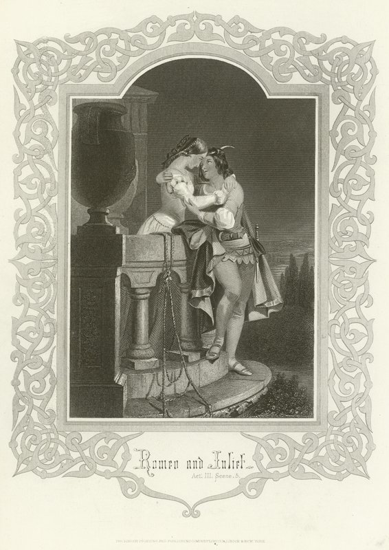 Romeo ve Juliet, III. Perde, Sahne V by Joseph Kenny Meadows