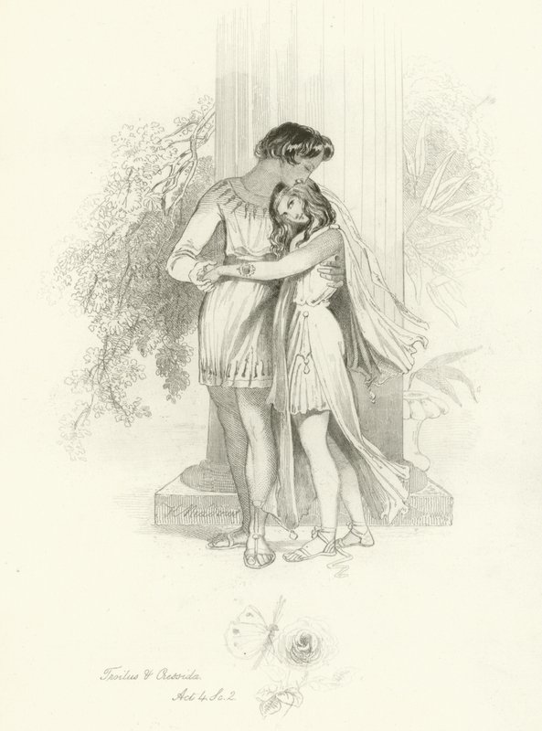 Troilus and Cressida  by Joseph Kenny Meadows
